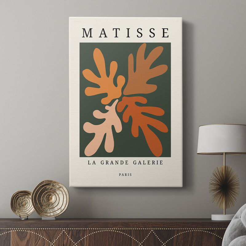Matisse CCCCL XXXV, reproduction d'art encadrée sur mesure, galerie Cavas, H 48 po x l 32 po