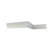 Endurathane Caryn Crown Moulding, 6"H x 2"P x 6 1/4"F x 96"L, Factory Primed