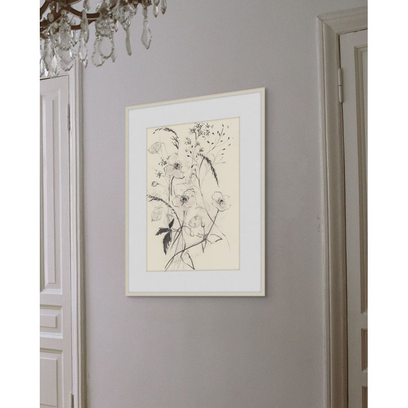 Japanese Anemones 1 Print, 40" H x 32" W
