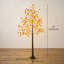 Sapin d'automne artificiel en érable illuminé de 1,80 m avec DEL, minuterie quotidienne et éclairage LED.