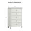 Commode à tiroirs de style contemporain