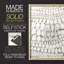 Reproduction encadrée de motif rétro III - bois massif-178515322