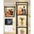 LED Floor Lamp with Shelves Open Display Cabinet, Floor Lamp Glass with Remote/APP Color Temp Control (2700K-6000K)-1960552821