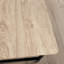 Tabouret de comptoir, finition noire