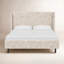 Lit plateforme tapissier Laurel-1273809854