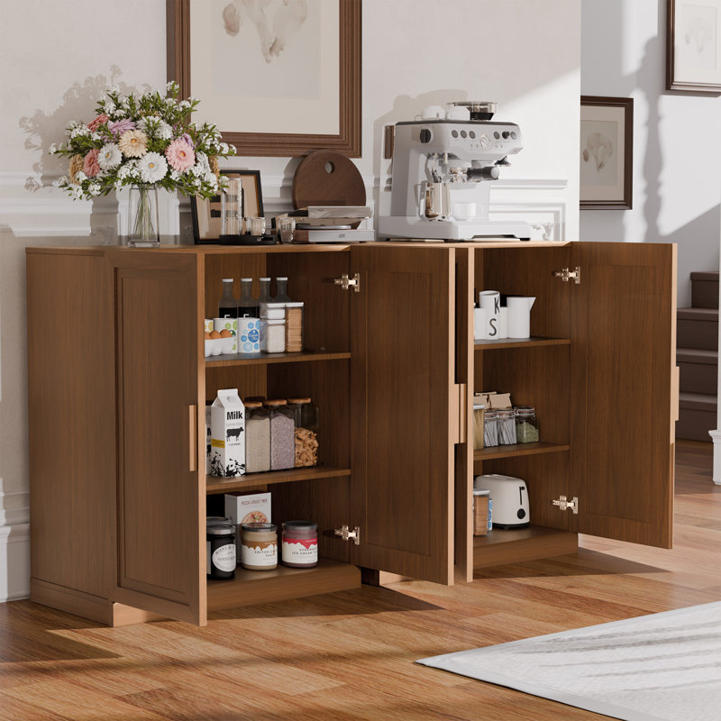 Gershwin Accent Storage Cabinet, 36" H x 31" W x 16" D, Walnut