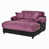 Wine Red Faux Fur