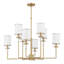 Lustre vibrant 8 lumières Jollain-1347403086