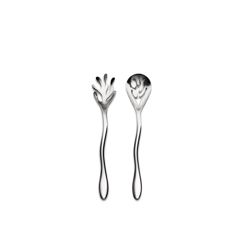 Mediterraneo Stainless Steel Salad Servers