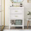 Meuble-lavabo 24 po avec lavabo supérieur, meuble-lavabo moderne avec 2 tiroirs, meuble-lavabo simple, meuble-lavabo