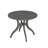 Oak Gray Round Dining Table 39.4" – Traditional Solid Wood Legs, Timeless Elegance, Ideal Focal Point For Family Gatherings