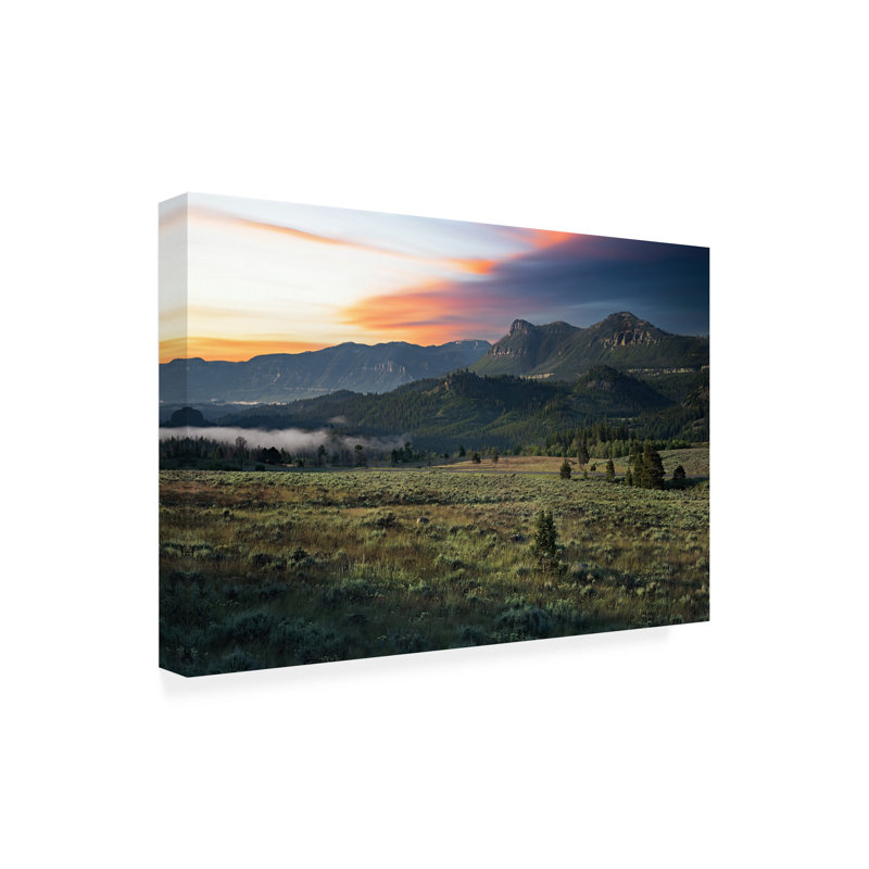 Art mural sur toile tendue - Rick Berk, art mural «cathédrale» pour décor de salon, de chambre à coucher ou de bureau - 16 x 24