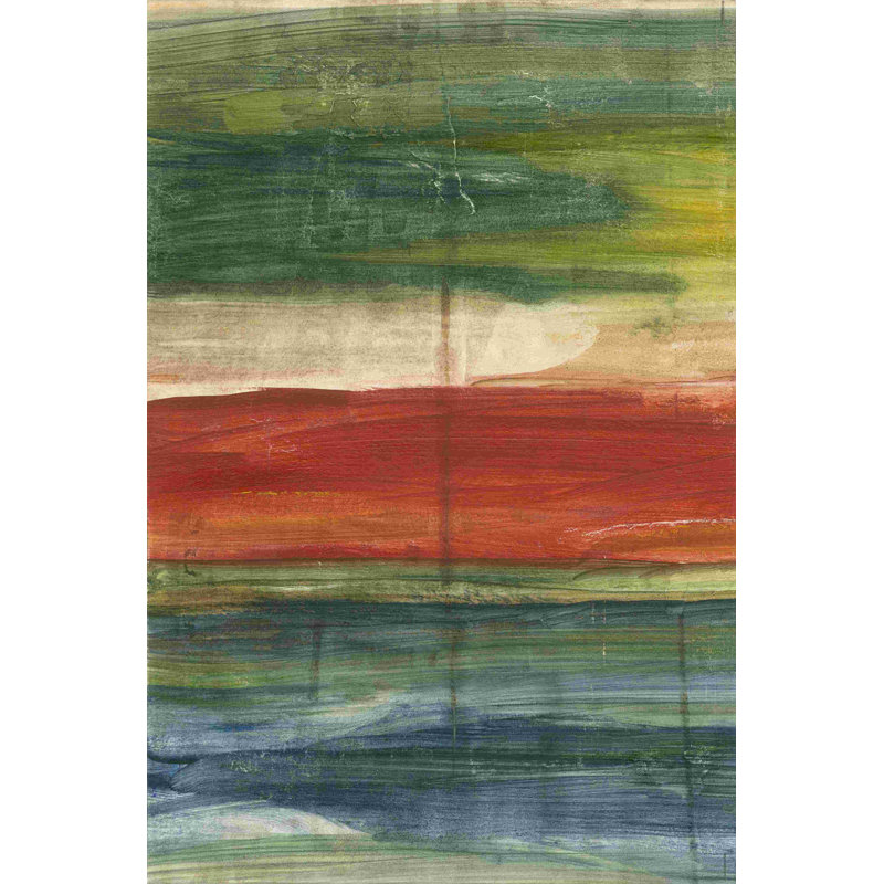 Vibrant abstrait II, H 18 po x l 12 po