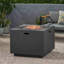 Modern 50,000 BTU Square Propane Fire Pit