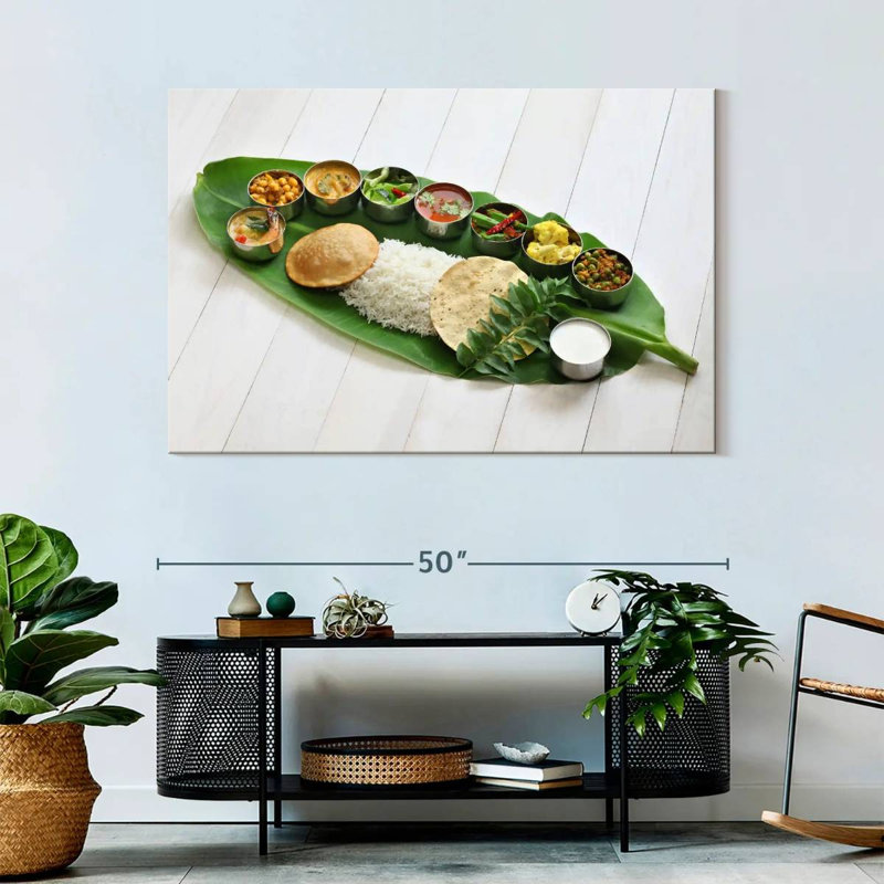 Yarlin South Indian Cuisine, 32" H x 48" W