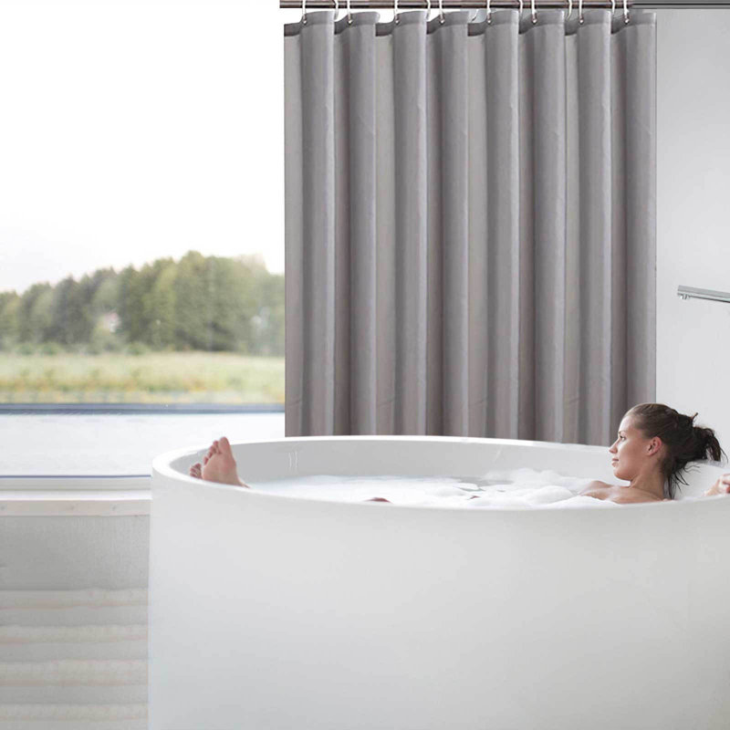 Rideau de salle de bain 150x180CM, Khaki