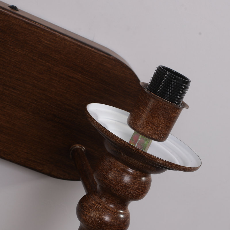 Éclairage pour salle de bain à 3 lumières à intensité variable, 3 Lights, Brun