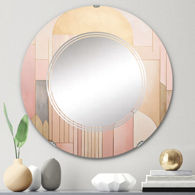 Megill - Miroir mural moderne rond