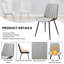 47.2 Round Dining Table Set with PU Leather Chairs-1753715764-1753715766