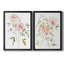 Carnet de croquis «Cottage Rose I», ensemble de 2 reproductions d'art-1218366496-1218366505-1218366504