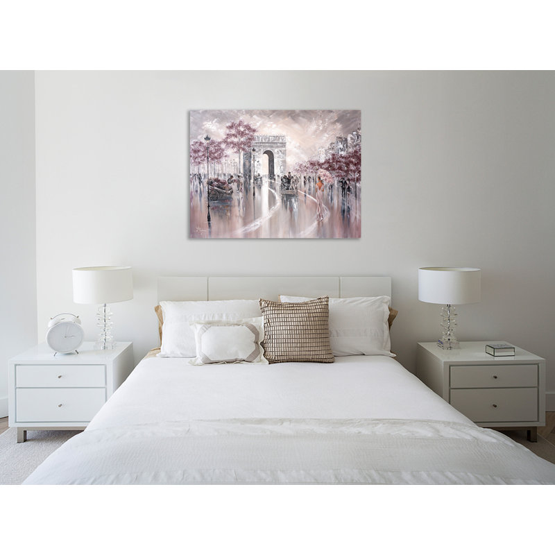 «Vintage Glimpse, Bourgogne II», toile tendue par Isabella Karolewicz, H 30 po x l 40 po x P 1,5 po