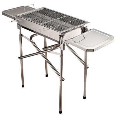 Barbecue portatif au charbon de bois pour camping 27 po Outsunny