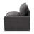 Upholstered Modern Linen Fabric One-Armed Chair-122850632