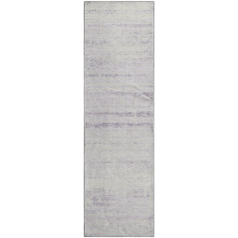 Premium Machine Washable Gerardo Lavender Rug, Runner 2'3" x 7'6"