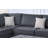 Upholstered L-Shaped Sectional Reversible