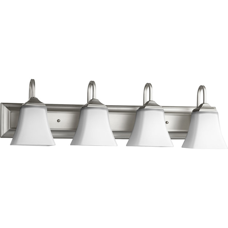 Aniece 4 - Light Dimmable Vanity Light, Satin Nickel