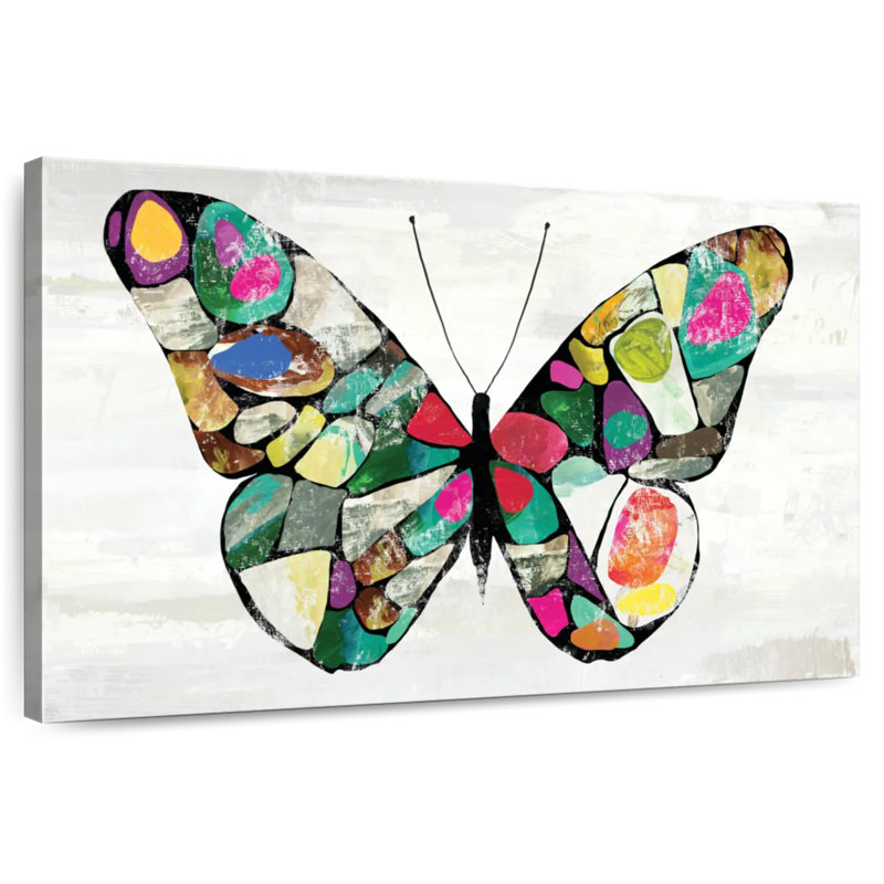 Butterfly Colors, 32" H x 48" W
