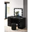 Tabouret de coiffeuse pivotant rembourré Glam-450681702
