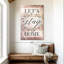 Plaque murale Kema Let's Stay Home Wreath