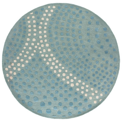 Candelo Hand Tufted Wool And Viscose Abstract Rug