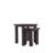 Solid Wood 2 Piece Nesting Table-1303139749-1303139744