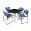 Ensemble de table de salle à manger et de chaises Albaugh-1115791552-1115791555-1115791554