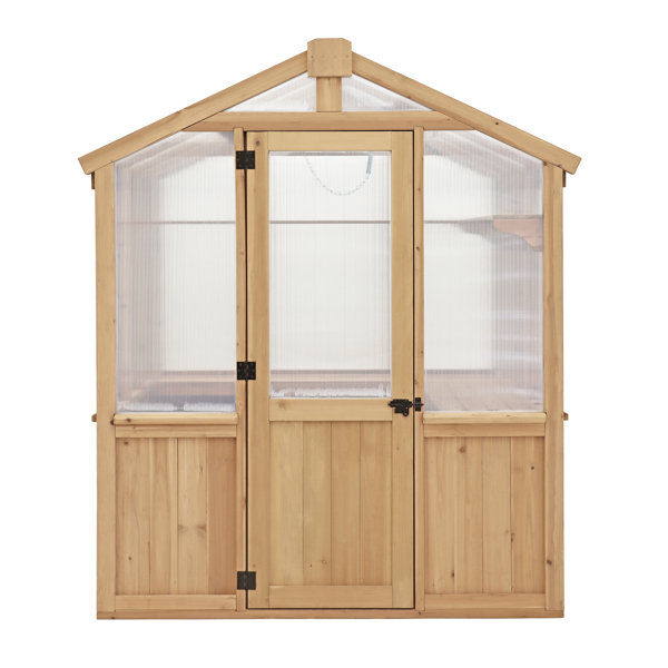 Yardistry 6' W x 7.63' D Greenhouse & Reviews | Wayfair