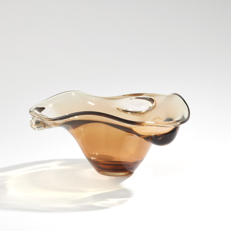 Triple Bubble Bowl-Grey, Brown