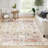 Area RugRugs for Living RoomNon Slip Stain Resistant Kitchen RugVintage Distressed Accent Rug Floor Cover for Bedroom-408487189-408487191