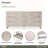 Marin 72" Wide 6-Drawer Dresser - Greige