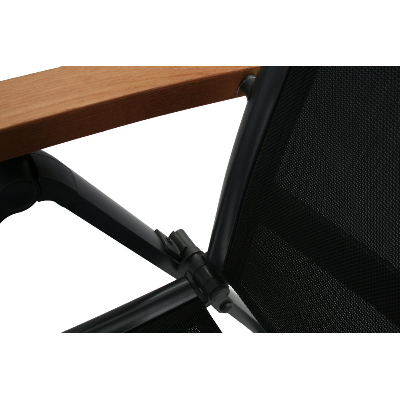Sandhill Folding Patio Dining Armchair with Cushion