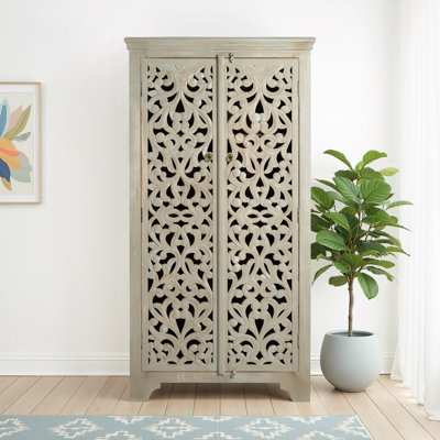 Eva Solid Wood Armoire