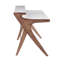 Bureau en bois avec rehausse-692222323