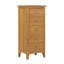 Censu Oak 5 Drawer Narrow Chest
