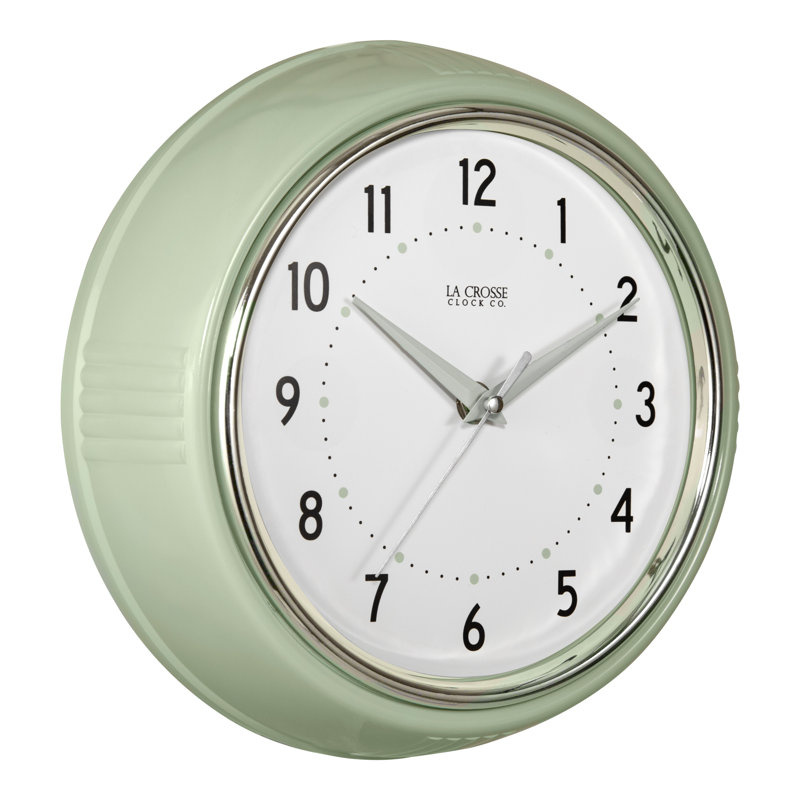 Horloge 9,5 pouces Retro Diner