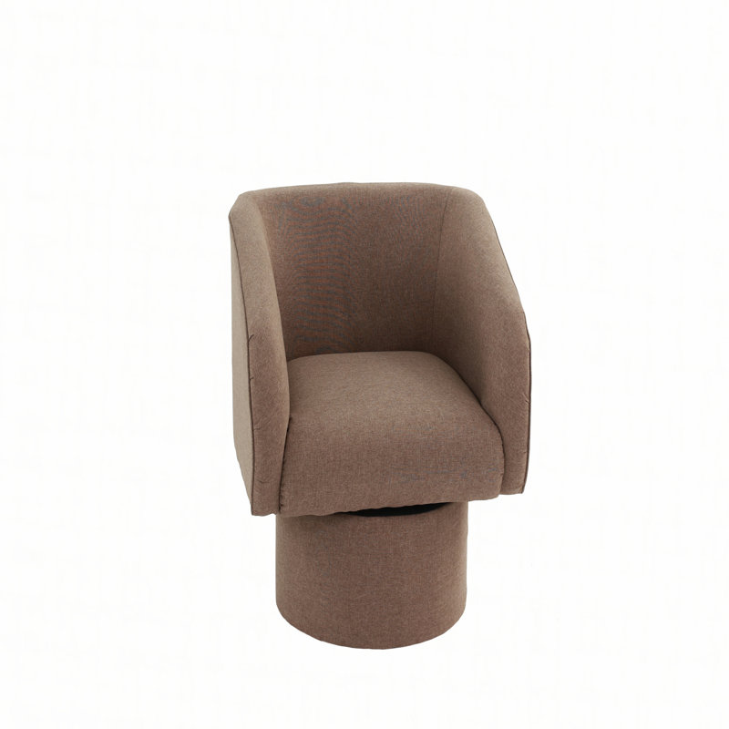 Fauteuil d'appoint rembourré Classic Light, Tissu café clair