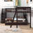 Enerson Kids Twin Over Full Bunk Bed with Drawers-2038322081