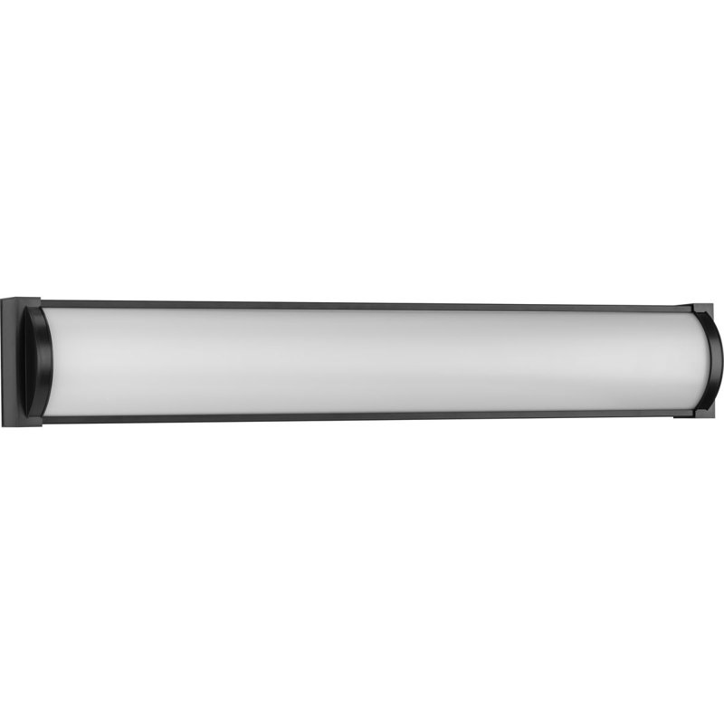 Barril LED 32IN Dimmable LED Vanity Light, Matte Black