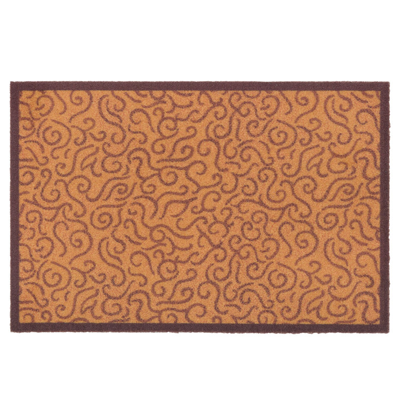 Halfeti Door Mat, Caramel, 0.5cm H x  90cm W x 120cm D