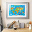 Carte du monde - impression encadrée-366616704-366616713